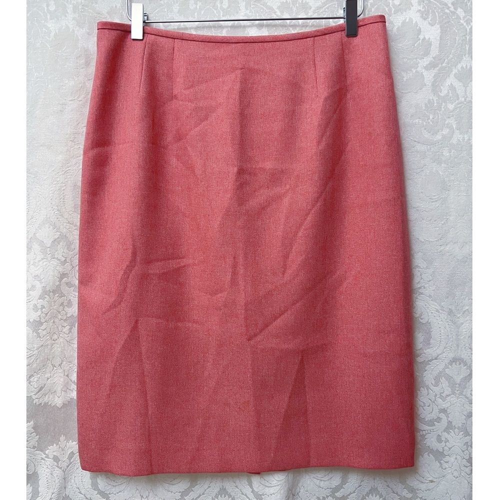 Collections For Le Suit Salmon Colored Skirt Only Size 12 GUC Rear Zip Lined